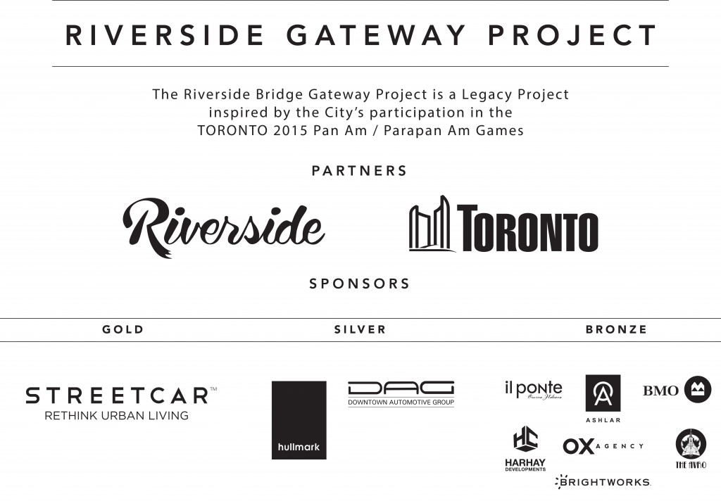 Riverside Bridge Gateway Project Partners and Sponsors
