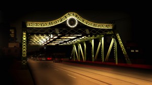 Riverside Bridge Lighting