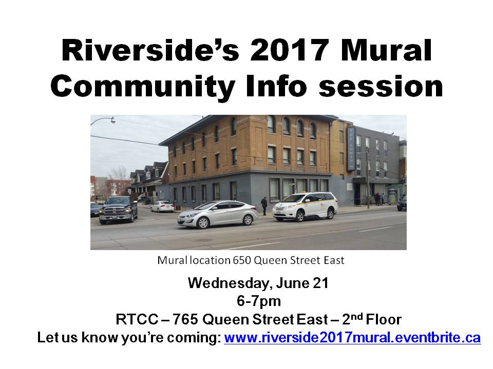 POSTER Riverside’s 2017 Mural Community Info session