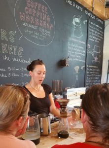 Merchants of Green Coffee Pour over demo