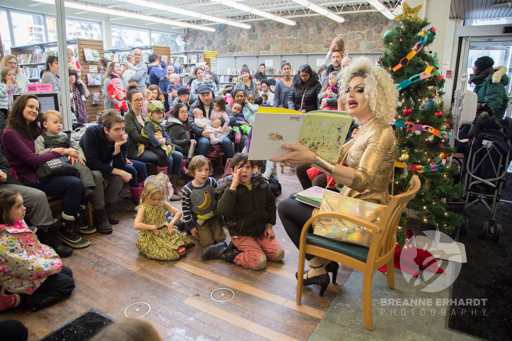 Riverside drag queen story time