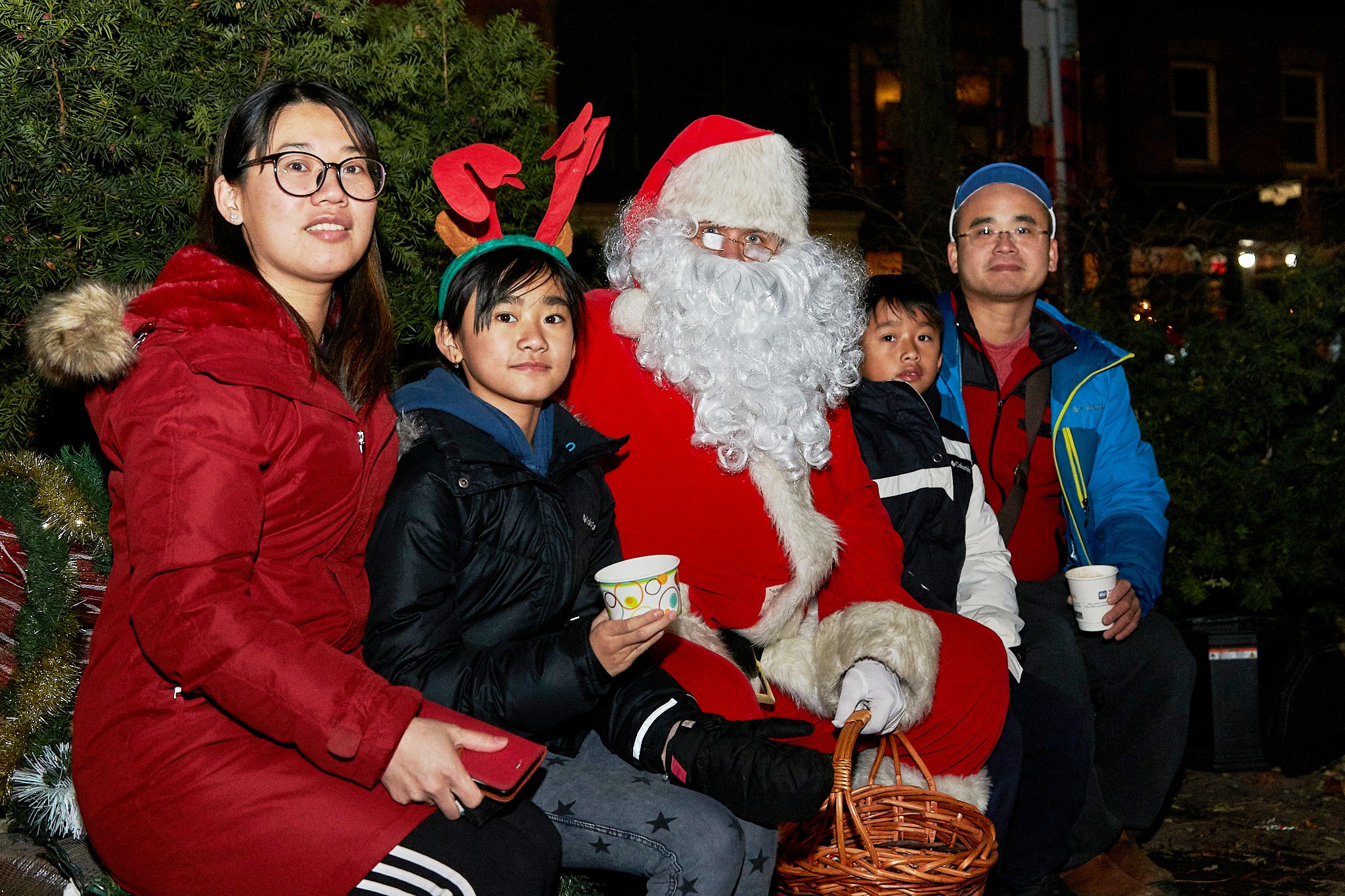 Family time with Santa, Light Up Riverside 2019