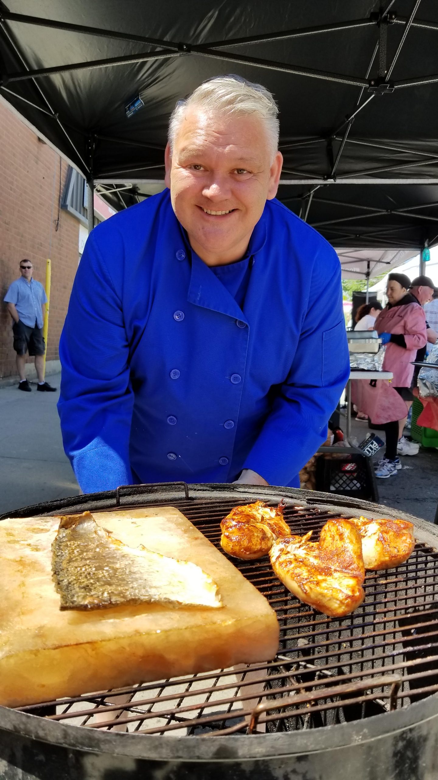 Chef Scott, Riverside Eats & Beats 2018 - Toronto Food Tours Tent