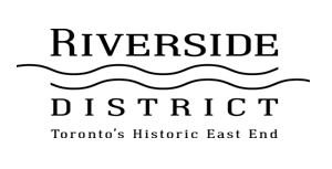 An early rendering of the area’s new name and brand to Riverside District Business Improvement Area in 2004