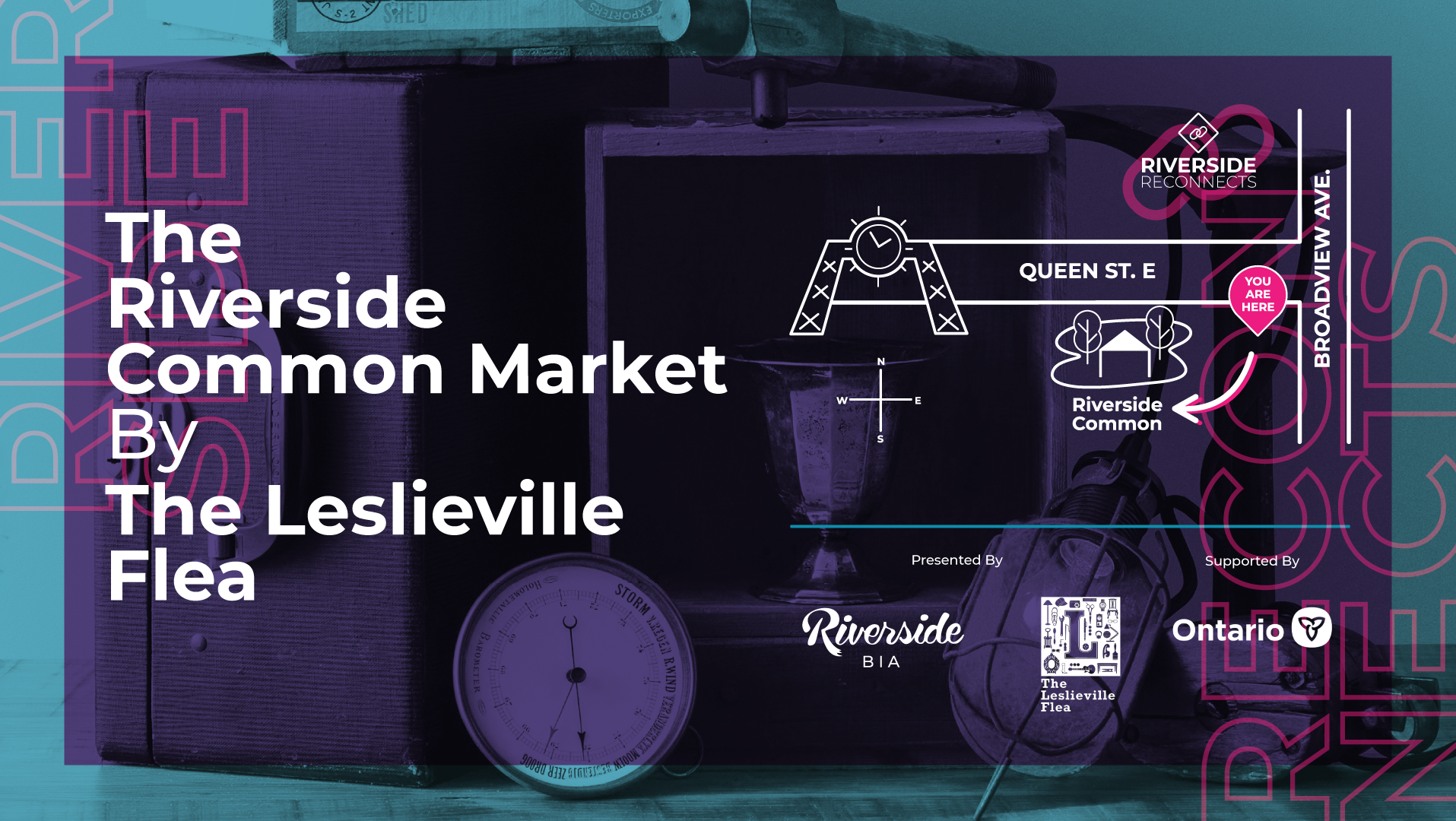 The Riverside Common Market by Leslieville Flea