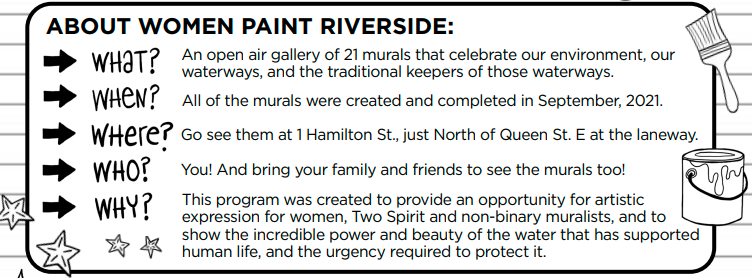 East End Arts Excerpt from ArtSkool Resource for Women Paint Riverside